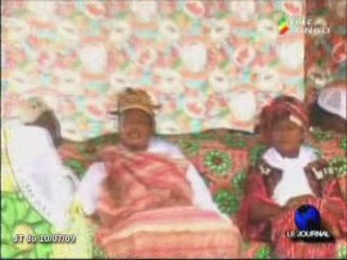 Denis Sassou Nguesso dans le département du Niari