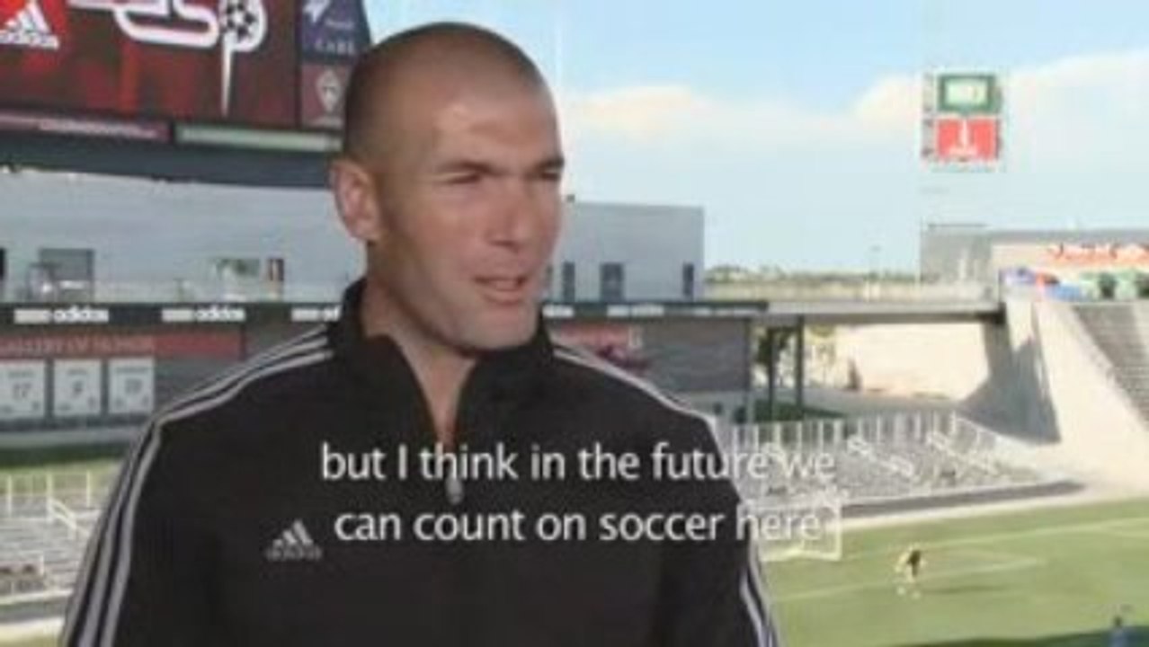 Zinedine Zidane Adidas Camp