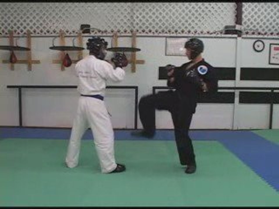 Sport Karate – Adding the overhead ridge hand part 2
