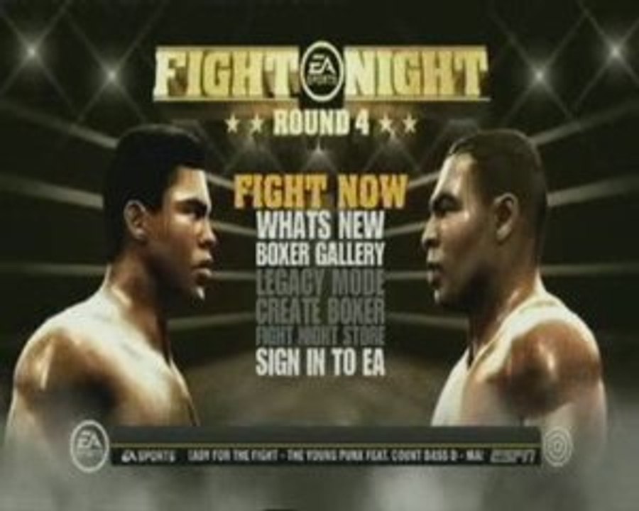 Pedro et KK testent Fight Night round 4 (1/2)