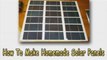 Learn How To Make Homemade Solar Panels