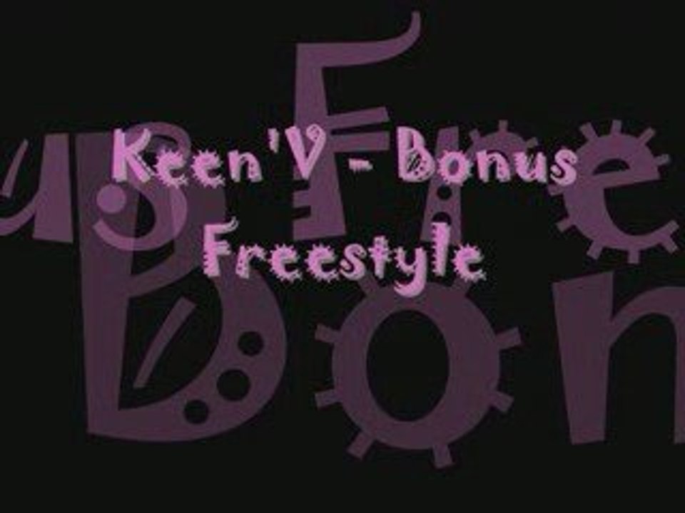 Keen'V - Medley+Freestyle Exclu 2009