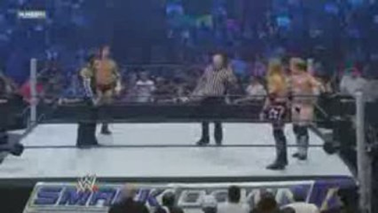 Edge & Jericho vs Jeff Hardy & CM Punk 1/2