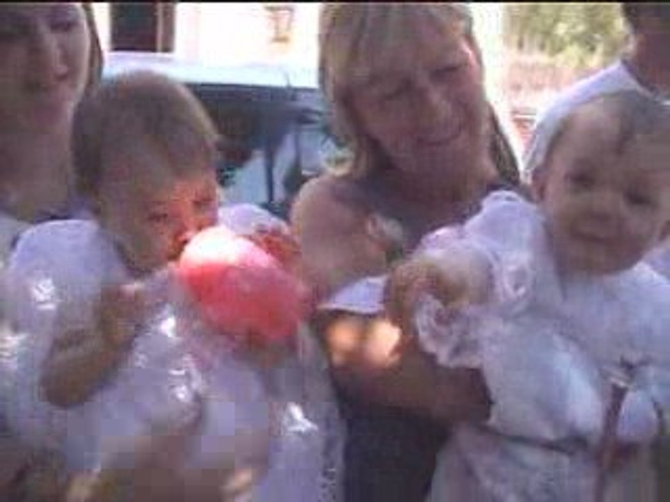 BAPTEME PAULINE ET ROMANE