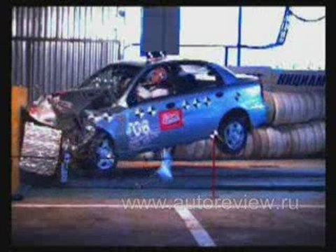 Краш-тест Daewoo Lanos