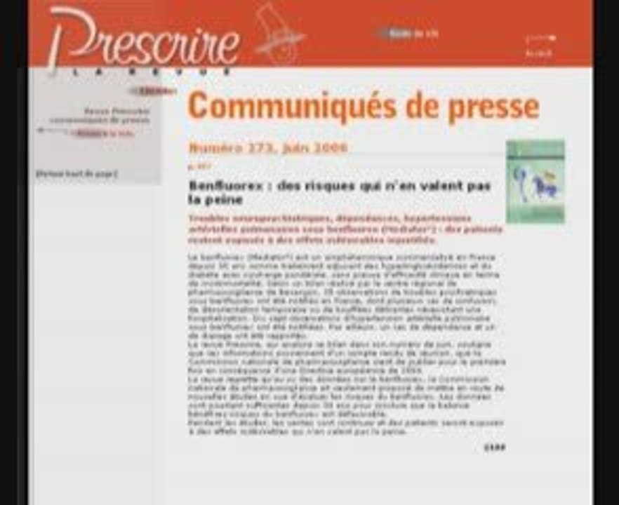 LLP Le médiator au fluor