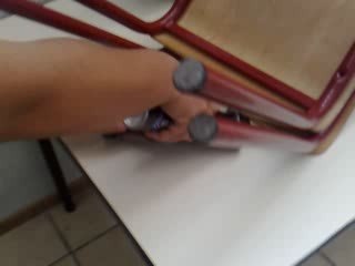 Flamas en cour d'Autom