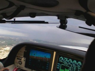 Au dessus d'Orly en Cirrus