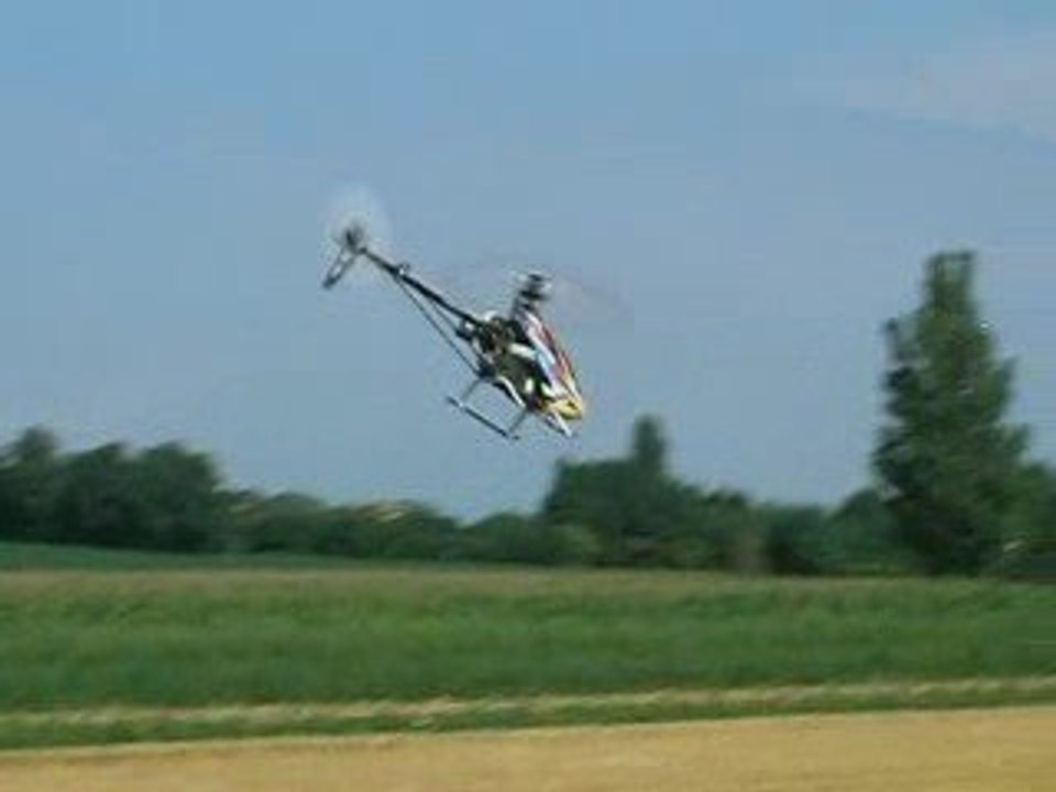 Trex 500 ESP  premiers looping