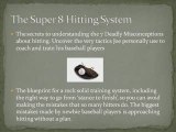 Baseball Hitting Tips and Drills The Super 8 Hitting System