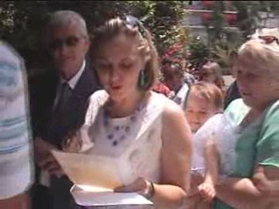 baptême de Pauline et Romane