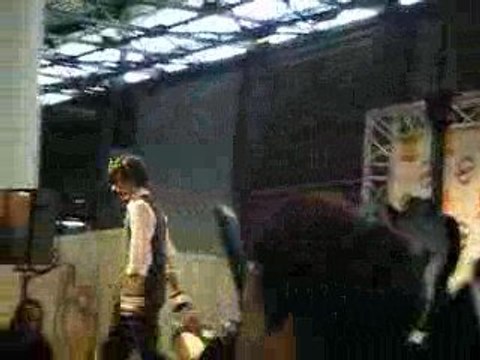 Cosplay de Tsuna sur la scène 100% Cosplay de la Japan Expo