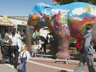 Африканские барабаны звучат в зоопарке Петербурга