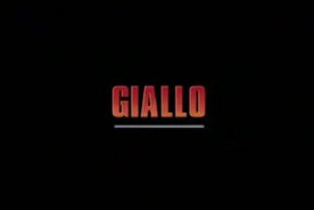 Giallo - Trailer