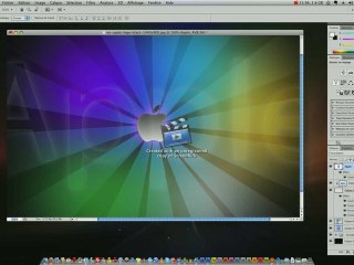 Tutoriel créer un font d'écrant apple