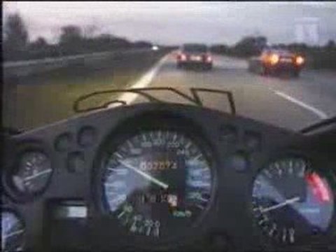 Faces Of Death - Honda CBR 1100XX 240 Mph on Autobahn