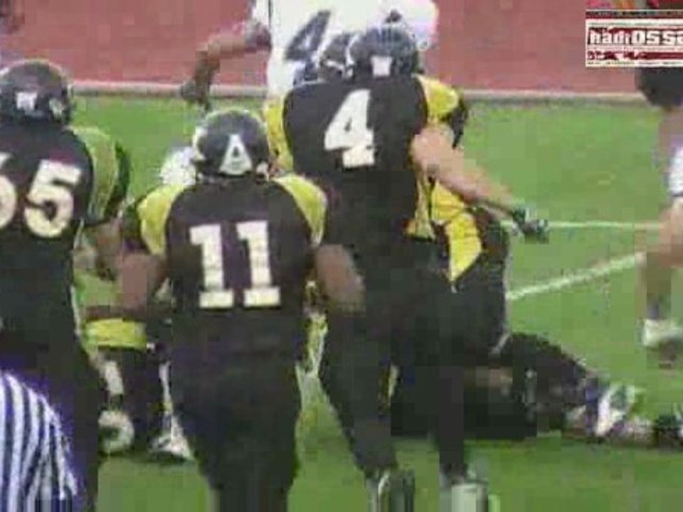 MI-TEMPS DE LA FINALE EFAF CUP PANTHERS VS BLACK PANTHERS