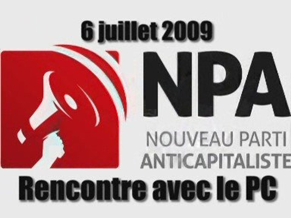 Rencontre NPA-PC