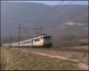 La BB 25188 sur le Lyon - Modane à Artemare