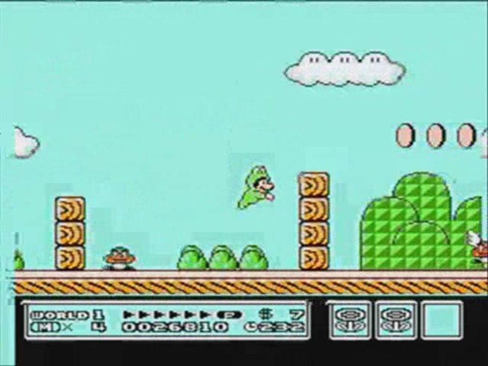 Lets Frog: Super Mario brothers 3 video 1