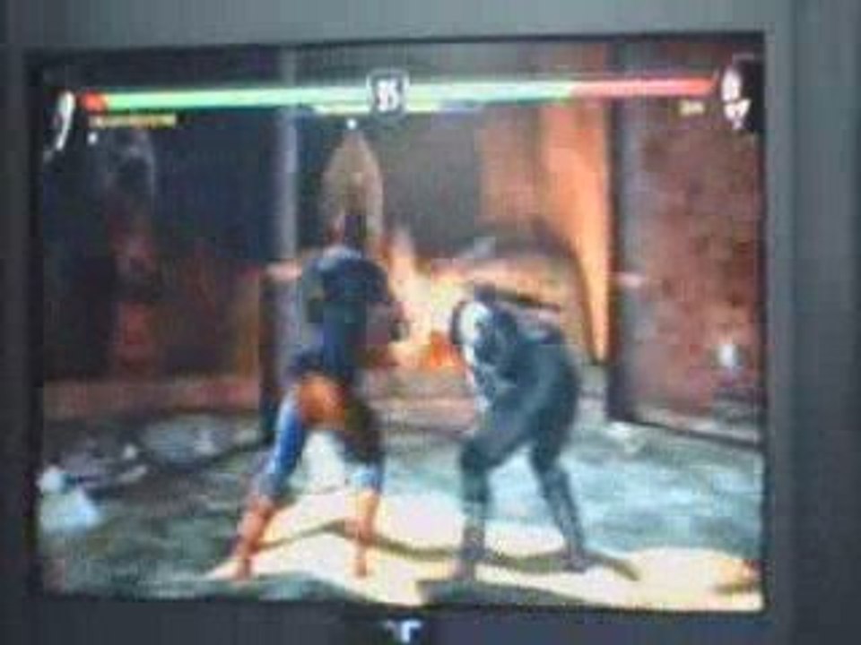Mortal Kombat VS DC- Deathstroke VS Jax