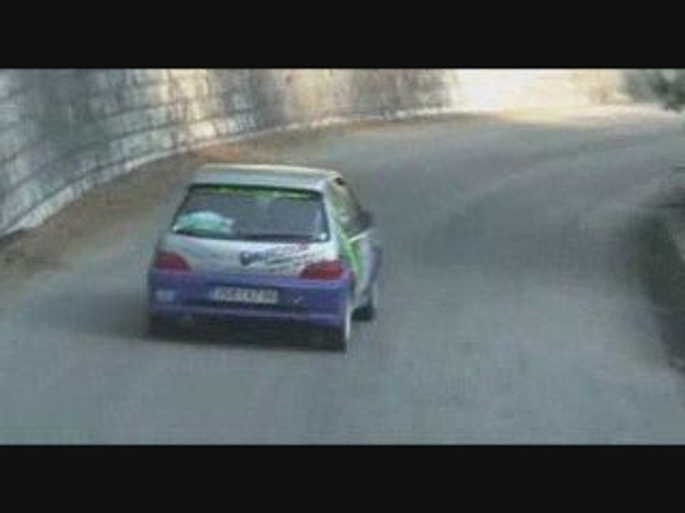 Rallye Nice Jean Behra 2009 équipage Gueutal Paulak