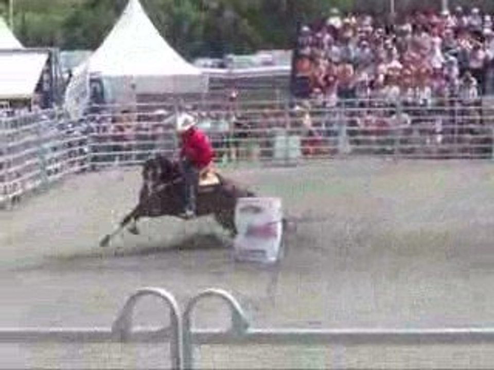 compétitions de Barrel et de Roping
