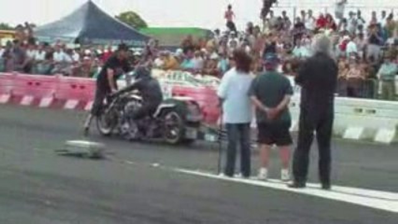 drag harley 690cv au ch de france run cap sud 2009