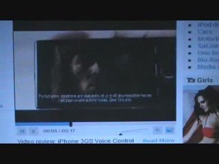 Showing Google Search and T3 Website