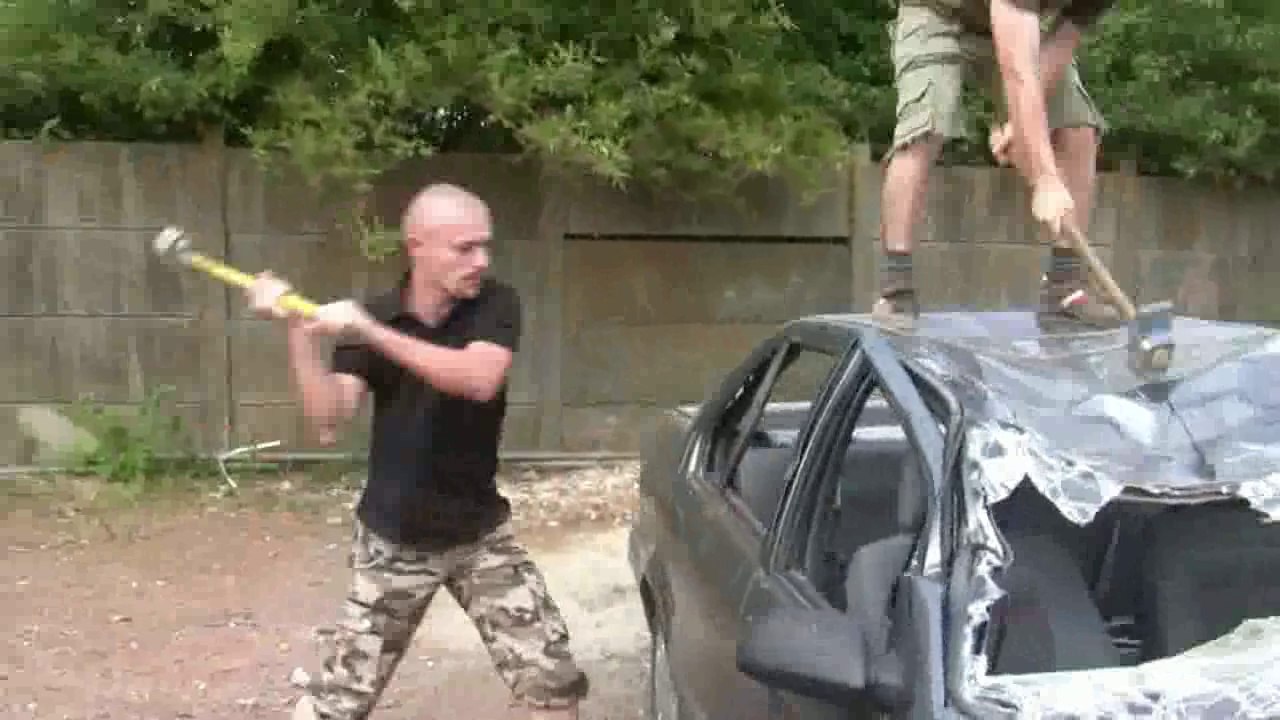 destruction de voiture