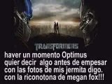 transformer 2 la venganza de los caidos video inedito