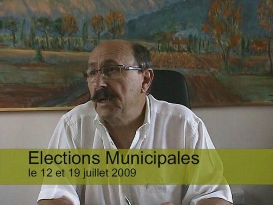 M. Michel Légier, maire du Tholonet soutient Maryse