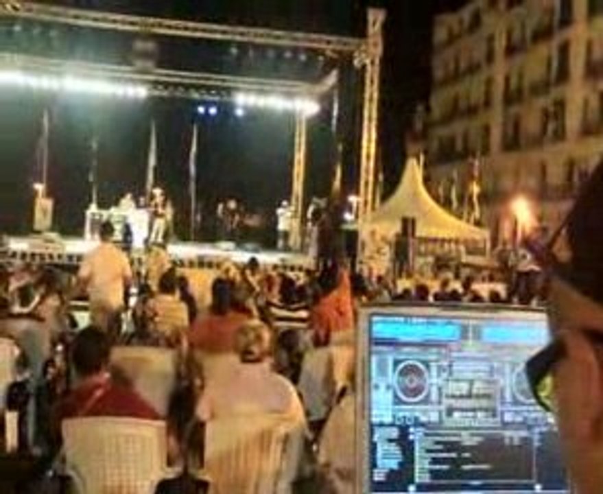 oussama en DJ pour BIG ALI