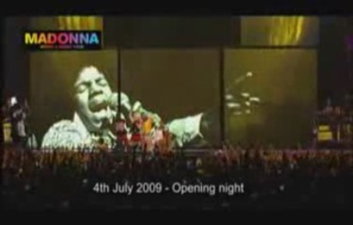 Madonna rend hommage a Michael Jackson