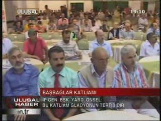 Başbağlar katliamında hayatını kaybedenler anıldı...