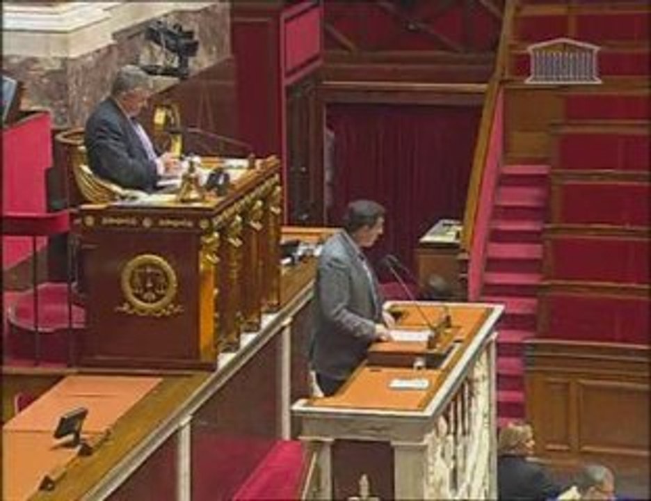 4 /06/09: Porte parole du groupe UMP