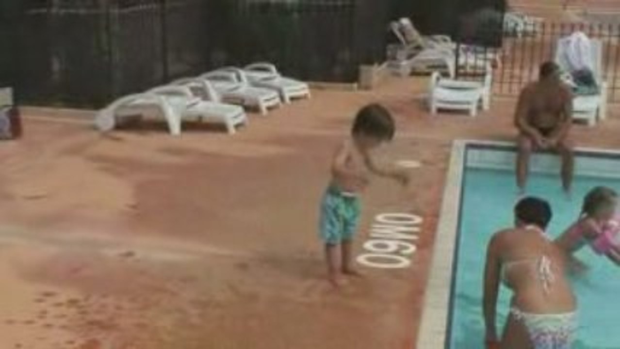 Piscine Camping Calagogo Saint Cyprien  Juillet 2009