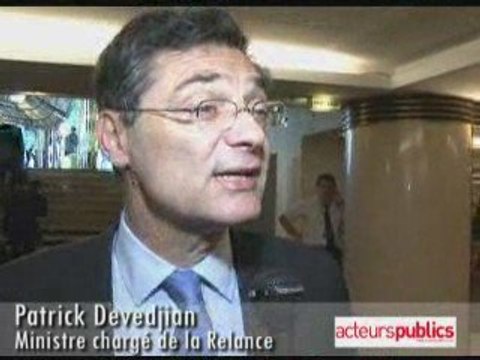 Patrick Devedjian - L'administration et le plan de relance