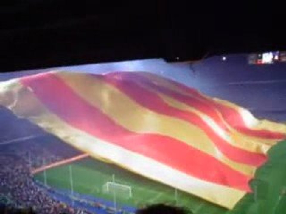 Barcelona Flag Display