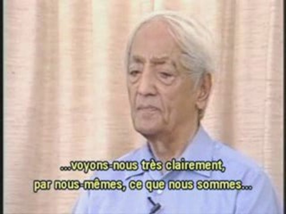 Krishnamurti: se libérer du conditionnement 4.4
