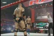 John Cena And Batista V.S Legacy-World Tag Team Championship