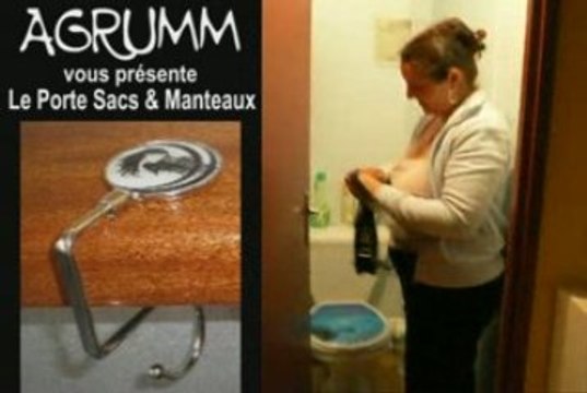 Accroche Sac nouvelle génération, le Porte Sacs&Manteaux