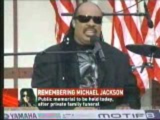 Michael Jackson Funeral Media Circus