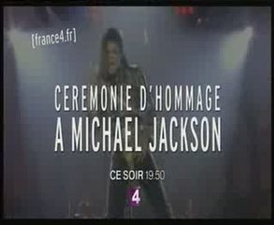 France 4 : BA "Hommage à Michael Jackson"