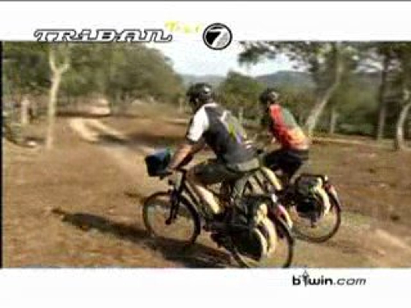 Vélo triban trail 7 adulte bTwin - Vidéo Dailymotion