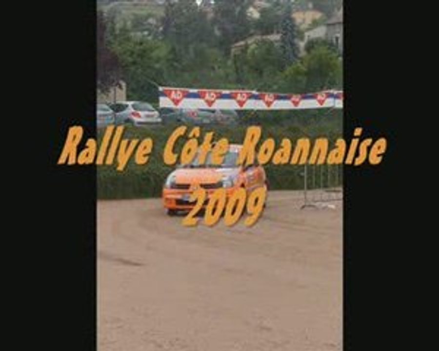Rallye de la cote roannaise 2009