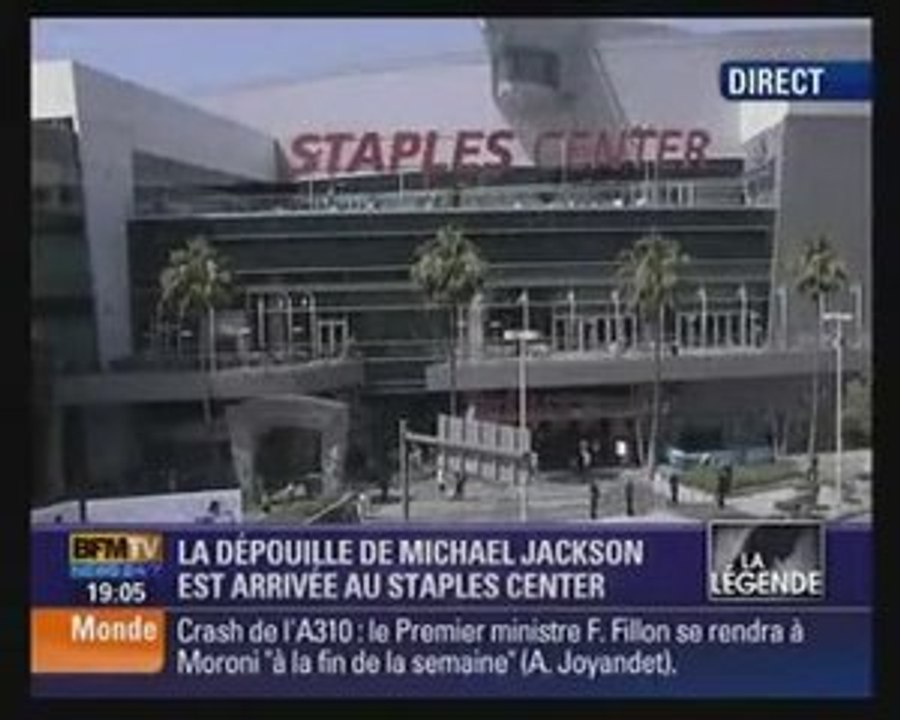 Enterrement Michael Jackson