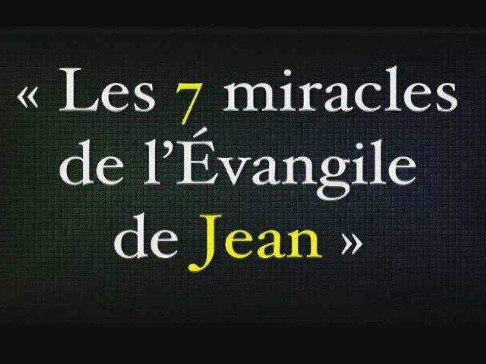 Série 7 miracles