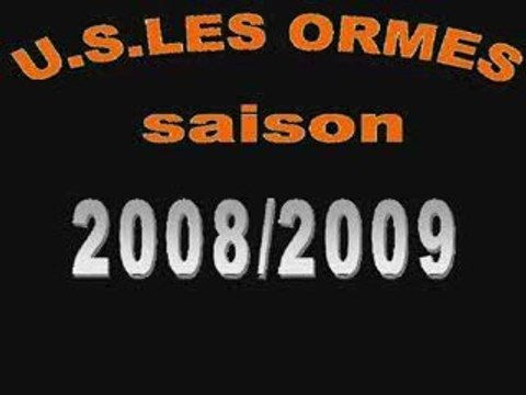 U.S.LES ORMES SAISON 208/2009