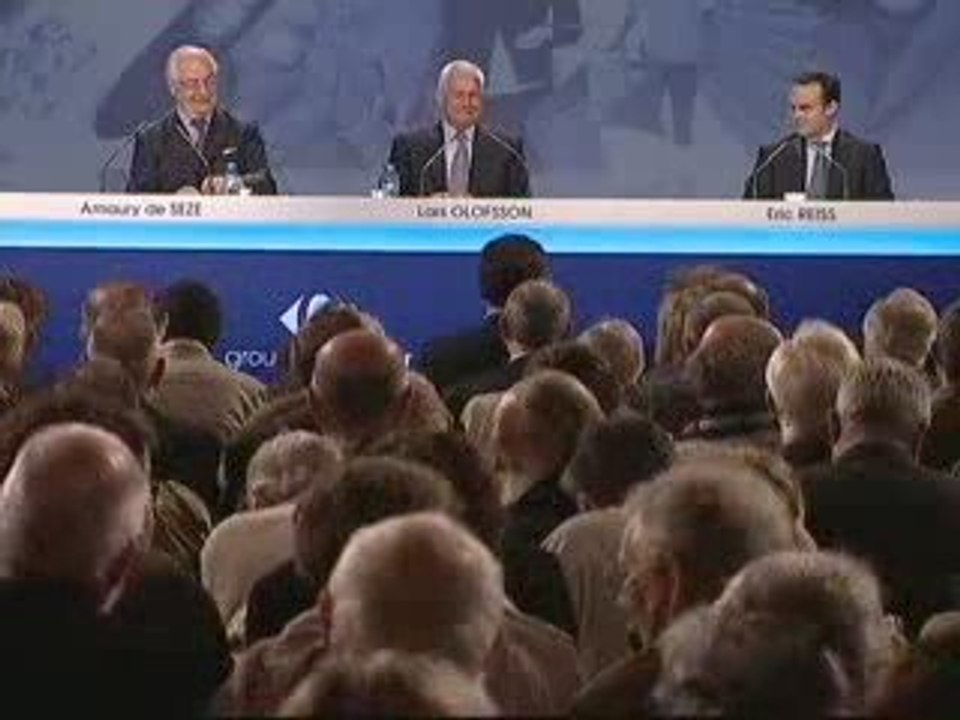 Un actionnaire à des problèmes gastrique